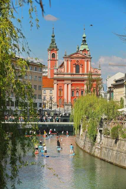 Stand Up Paddle Tour in Ljubljana.