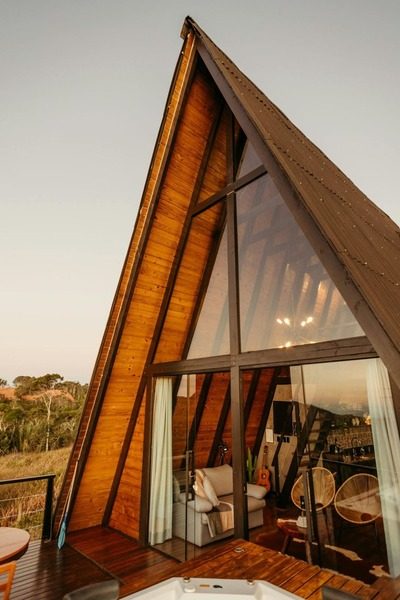 Glamping A frame