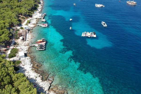 Glamping experience on the Hvar Island in Croatia.