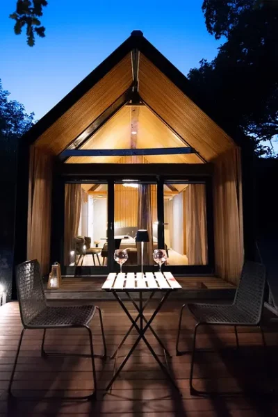 Moon tiny house. Glamping Slovenia.