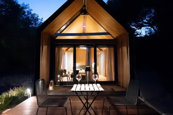 Moon tiny house. Glamping Slovenia.