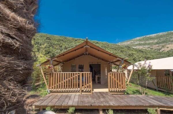 Sea glamping, glamping accommodation in Montenegro.