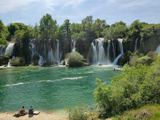 Vodopad Kravice u Bosni i Hercegovini.